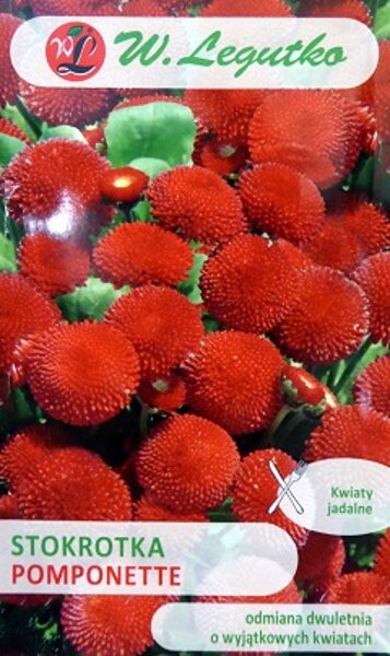 Pomponziedu mārpuķīte sarkana 0.1 g W.Legutko A.P.