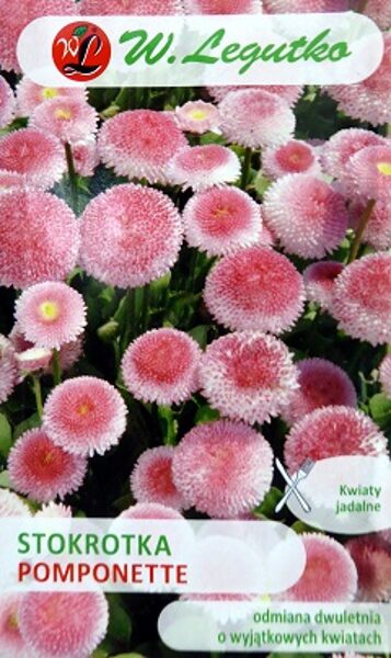 Pomponziedu mārpuķīte rozā 0.1 g W.Legutko A.P.