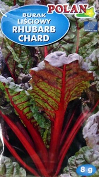 Lapu bietes (mangolds) Rhubarb Chard 8 g Polan