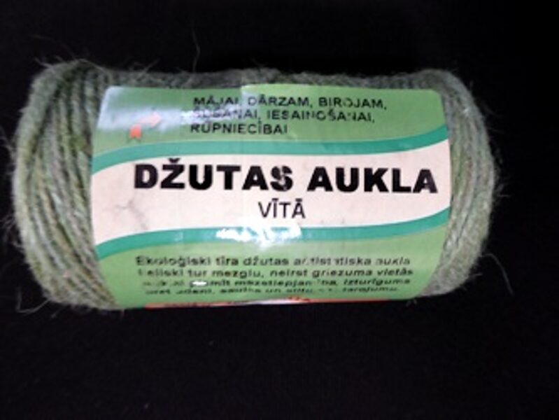 Džutas vītā aukla krāsaina 100 g / 40 m 1 gab TANGENTE