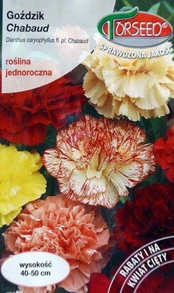 Dārza neļķe CHABAUD MIX 0.5 g Torseed