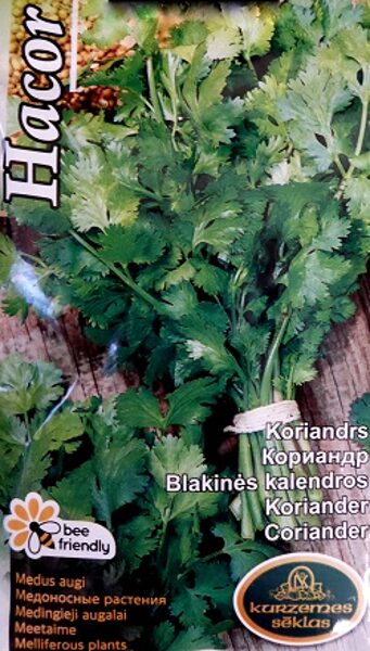  Koriandrs Hacor 3 g Kurzemes Sēklas