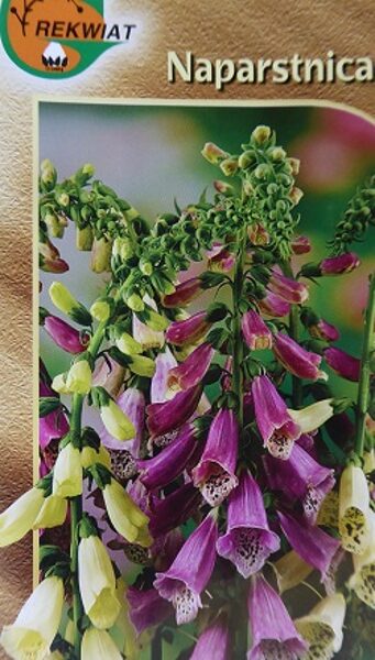 Purpursarkanā uzpirkstīte FOXY MIX 1 g Rekwiat