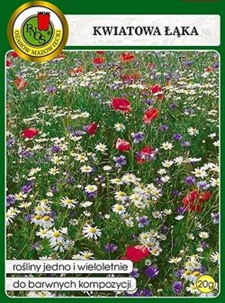 Pļavas ziedu maisījums Kwiatowa łąka  20 g PNOS