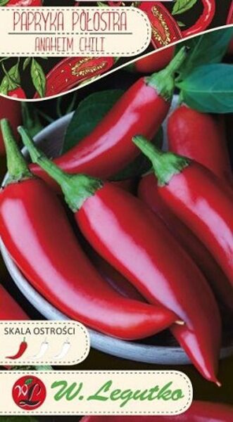 Paprika vidēji asā Anaheim Chili 0.15 g W.Legutko