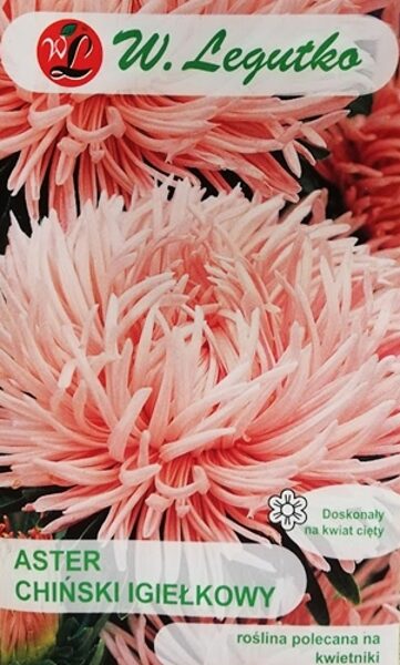 Asteres ķīnas adatainās laša krāsa 1 g W.Legutko