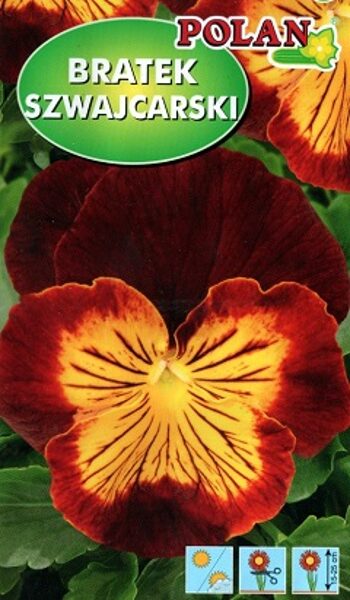 Atraitnītes SZWAJCARSKI -  YELLOW BROWN BICOLOR 0.4 g POLAN 