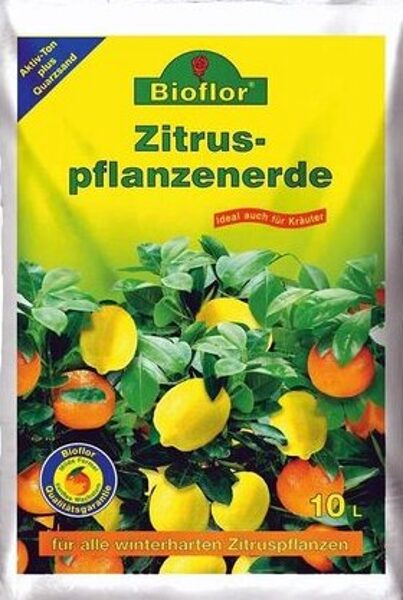 Bioflor substrāts citrusaugiem 10 l Vācija