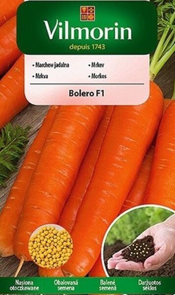 Burkāni BOLERO F1 400 granulas Vilmorin