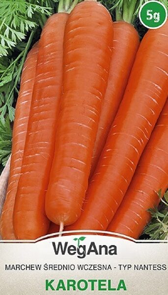 Burkāni KAROTELA 5 g  WegAna