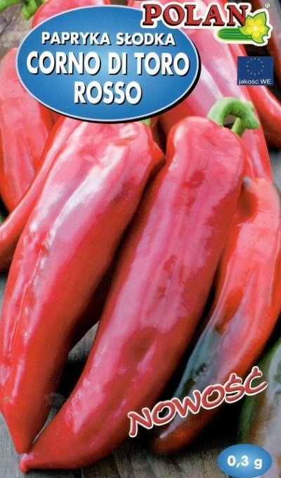 Paprika saldā Corno di Toro Rosso 0.3 g Polan 