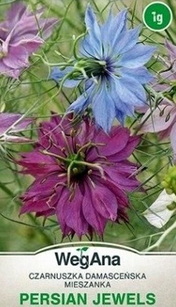 Damaskas nigella PERSIAN JEWELS MIX 1 g WegAna