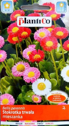 Ilggadīgā  mārpuķīte  MIX  0.1 g PlantiCo A.P.