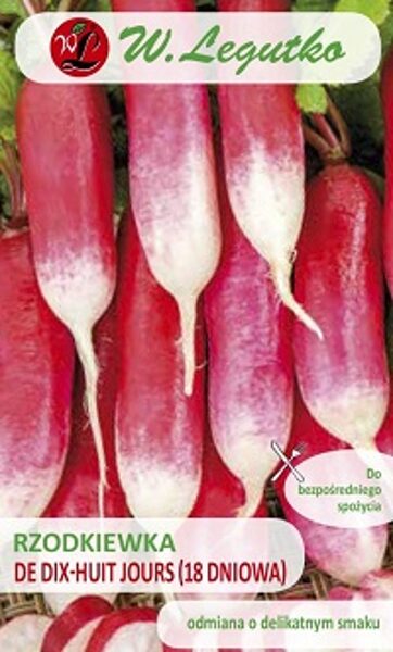 Redīsi DE DIX-HUIT JOURS 5+2.5 g W.Legutko