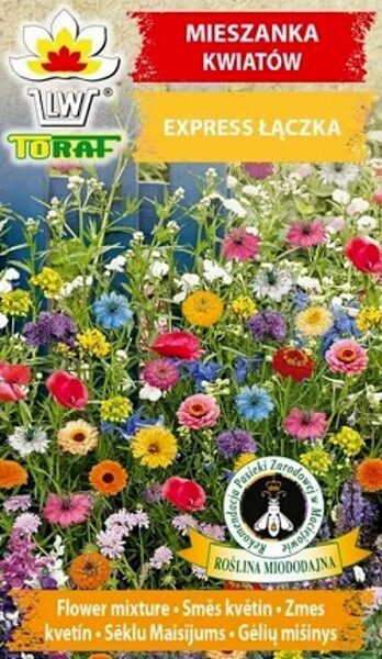 Savvaļas ziedu un ārstniecības augu maisījums Express sējai 2 g TORAF