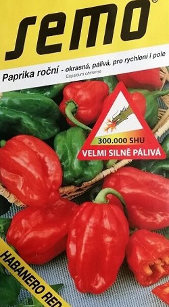 Paprika asā Habanero Red 15 gab SEMO (A.P.)