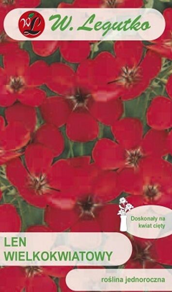 Lini lielziedu sarkani 1 g W.Legutko