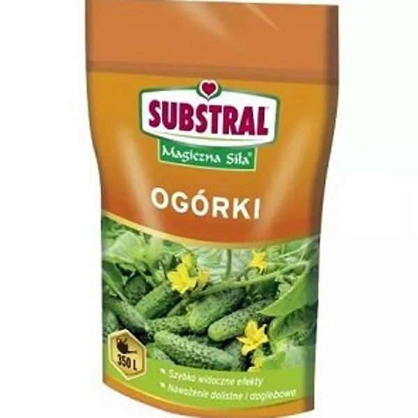  SUBSTRAL -  šķīstošais mēslojums gurķiem NPK (20+20+20 (m/m) ar mikroelementu maisījumu  350 g Evergreen Garden Care