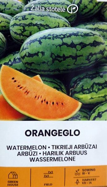Arbūzi  Orangeglo 1 g Žalia stotelė