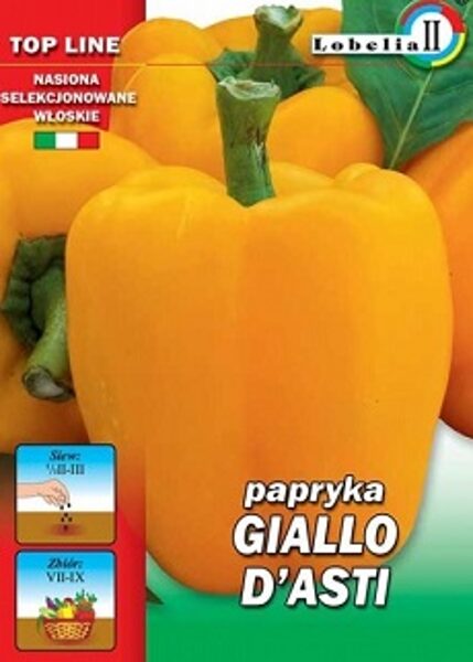 Paprika saldā  Giallo D'Asti 0.3 g Lobelia II