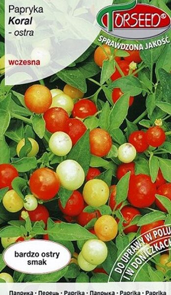Paprika asā KORAL 0.2 g Torseed