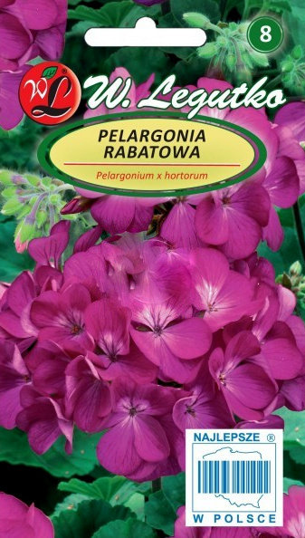 Pelargonija dārza Gama F1 violeta 0.03 g W.Legutko