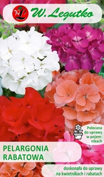 Pelargonija dārza MIX  0.05 g W.Legutko