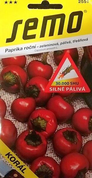 Paprika asā KORAL 0.6 g Semo  A.P.