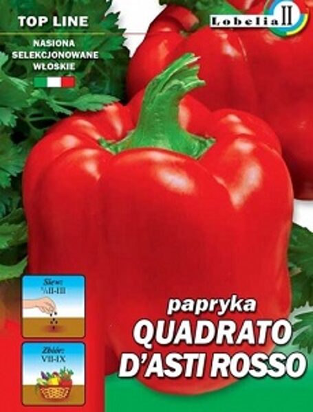 Paprika saldā Quadrato D'Asti Rosso 0.3 g LobeliaII