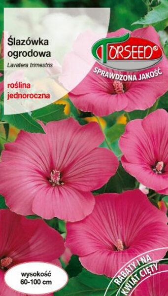 Trīsmēnešu lavatēra rozā 2 g Torseed