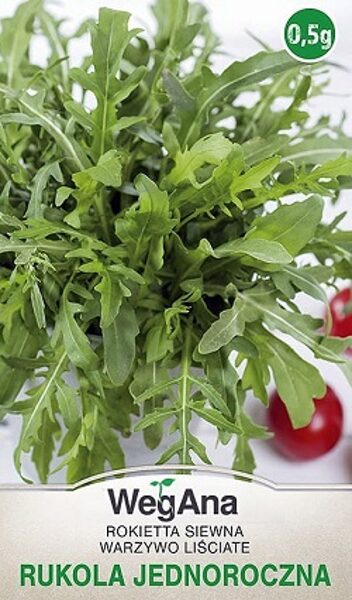 Rukola platlapu (Salātu rukola) 0.5 g WegAna