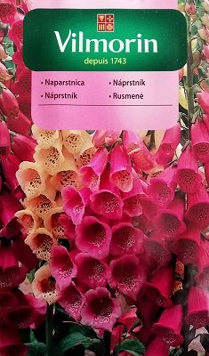 Purpursarkanā uzpirkstīte  FOXY MIX 1 g Vilmorin