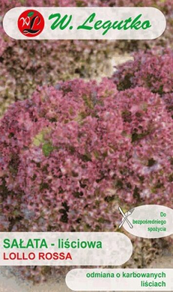Salāti lapu Lollo Rossa 1 g W.Legutko