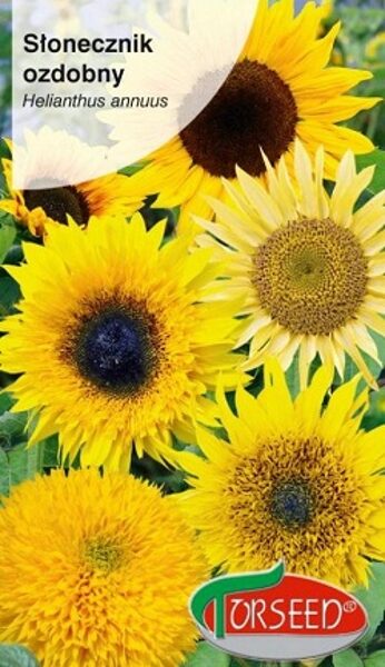 Saulespuķes dekoratīvās MIX (gaišos toņos) 2 g Torseed