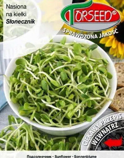 Saulespuķu sēklas  diedzēšanai 20 g Torseed