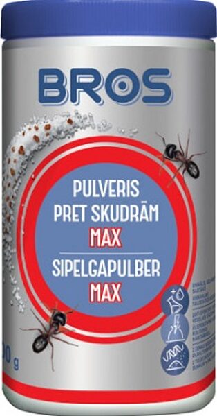 PULVERIS PRET SKUDRĀM (10 ligzdām S) 100 G BROS 