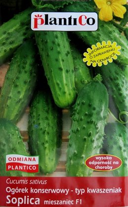 Gurķi SOPLICA F1 5 g PlantiCo