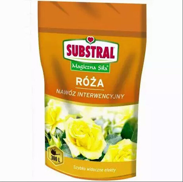 SUBSTRAL -  šķīstošais mēslojums rozēm NPK 27+15+12% m/m  300 g Evergreen Garden Care